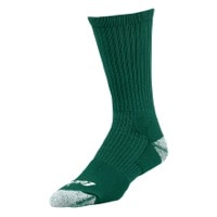 Eastbay EVAPOR Performance Crew Socks - Men's - Dark Green / Dark Green