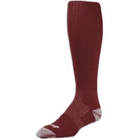 Eastbay EVAPOR Performance OTC Socks - Maroon / Maroon