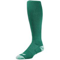 Eastbay EVAPOR Performance OTC Socks - Dark Green / Dark Green