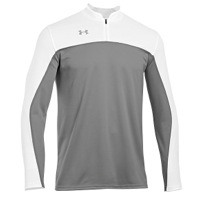 Under Armour Stock Lottery L/S Shooter's Shirt - Men's - Grey / White