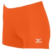 Mizuno Low Rider Shorts - Women's - Orange / Orange