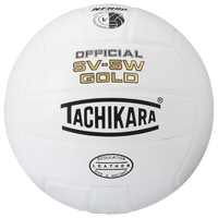 Tachikara SV-5W Gold Volleyball - White / Black