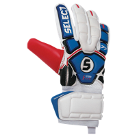 Select 77 Slim Goalie Gloves - Adult - Blue / Red