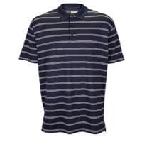 Callaway Ventilated Stripe Golf Polo - Men's - Navy / White