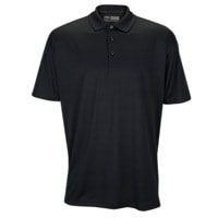 Callaway Solid Opti-Dri Golf Polo - Men's - All Black / Black