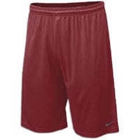 Nike Team Fly 10" Shorts - Men's - Maroon / Maroon