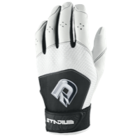 DeMarini Stadium II Batting Gloves - Men's - White / Black