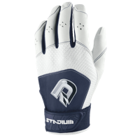 DeMarini Stadium II Batting Gloves - Men's - White / Navy