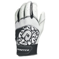 DeMarini Shatter Batting Gloves - Men's - White / Black