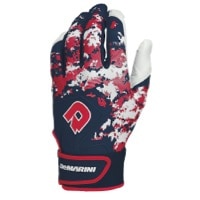 DeMarini Digi Camo Batting Gloves - Men's - Navy / Red