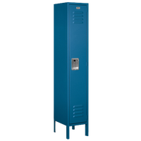 Salsbury Assembled Single Tier Standard Locker - Blue / Blue