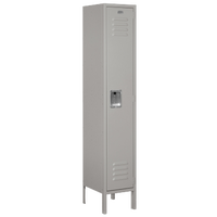 Salsbury Assembled Single Tier Standard Locker - Grey / Grey