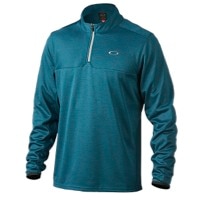 Oakley Scores Golf 1/4 Zip Pullover - Men's - Aqua / Aqua