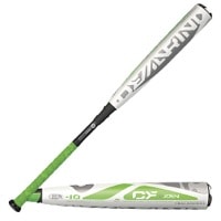 DeMarini CF Zen Baseball Bat - 10 - Youth - White / Light Green