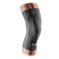 McDavid Active Comfort Compression Knee Sleeve - Grey / Black