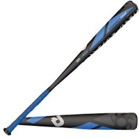 DeMarini VOODOO One Big Barrel Baseball Bat -10 - Youth - Black / Blue