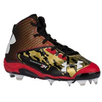 Under Armour Deception Mid DT - Men's -  Bryce Harper - Black / Gold