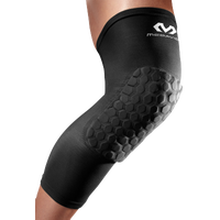 McDavid Hex Leg Sleeves - Men's - Black / Black