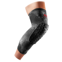 McDavid Hex Leg Sleeves - Men's - Black / Grey