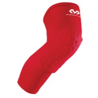 McDavid Hex Leg Sleeves - Men's - Red / Red