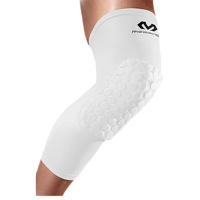 McDavid Hex Leg Sleeves - Men's - All White / White