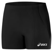 ASICS Baseline Volleyball  Shorts - Women's - All Black / Black