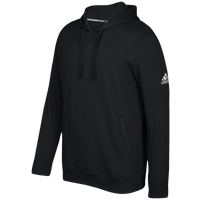 adidas Team Fleece Hoodie - Men's - Black / White