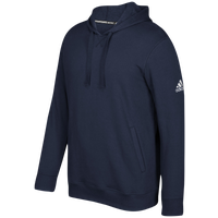 adidas Team Fleece Hoodie - Men's - Navy / White