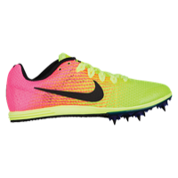 Nike Zoom Rival D 9 - Girls' Grade School - Pink / Light Green