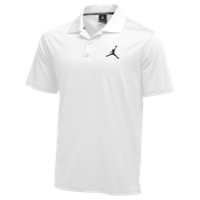 Jordan Team Polo - Men's - All White / White