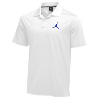 Jordan Team Polo - Men's - All White / White