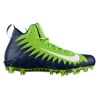 Nike Alpha Menace Pro Mid - Men's - Light Green / Navy