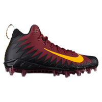 Nike Alpha Menace Pro Mid - Men's - Maroon / Black