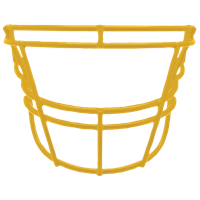 Schutt DNA EGOP II Carbon Steel Facemask - Men's - Yellow / Yellow