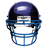 Schutt DNA EGOP II Carbon Steel Facemask - Men's - Blue / Blue