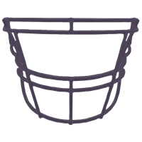 Schutt DNA EGOP II Carbon Steel Facemask - Men's - Purple / Purple