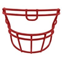 Schutt DNA ROPO UB Carbon Steel Facemask - Men's - Red / Red