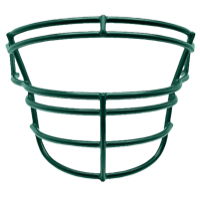 Schutt DNA-RJOP Carbon Steel Facemask - Men's - Dark Green / Dark Green