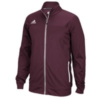 adidas Team Utility Jacket - Men's - Maroon / Maroon