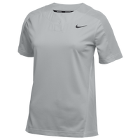 Nike Team Stock Vapor Select 1-Button Jersey - Women's - Grey