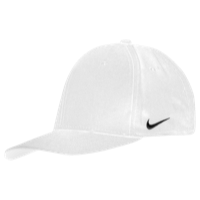 Nike Team Dri-Fit Swoosh Flex Cap - Men's - All White / White