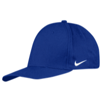 Nike Team Dri-Fit Swoosh Flex Cap - Men's - Blue / Blue