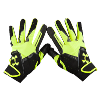 Under Armour Clean Up VI Batting Gloves - Youth - Light Green / Black