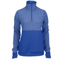 adidas Team Climalite Twist 1/2 Zip - Women's - Blue / Light Blue