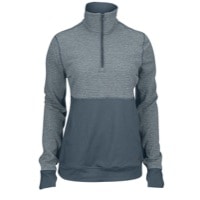 adidas Team Climalite Twist 1/2 Zip - Women's - Grey / Grey