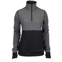 adidas Team Climalite Twist 1/2 Zip - Women's - Black / Grey