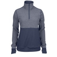 adidas Team Climalite Twist 1/2 Zip - Women's - Navy / Grey