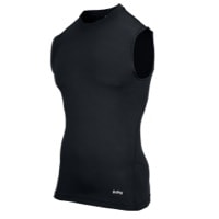 Eastbay EVAPOR Sleeveless Compression Top - Men's - All Black / Black