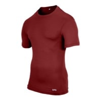 Eastbay EVAPOR Compression S/S Crew Top - Men's - Cardinal / Cardinal