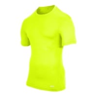 Eastbay EVAPOR Compression S/S Crew Top - Men's - Yellow / Yellow